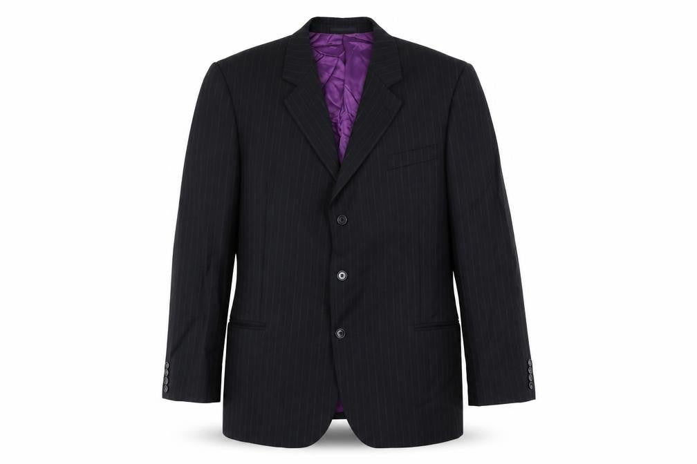 Mens 46 Chest Regular Racing Green Blue Three-Button