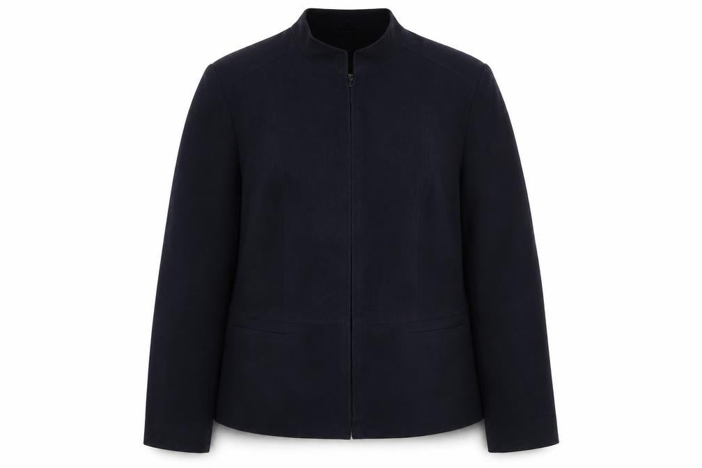 EWM Womens Blue Jacket Size 18 Zip