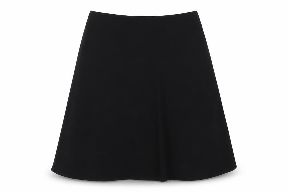 Marks and Spencer Womens Beige Polyethylene A-Line Skirt Size 10