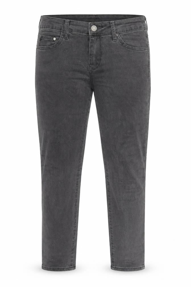 H&M Womens Grey Cotton Skinny Jeans Size 30 in L26 in Regular Zip - Super Skinny Low Waist Short Leg