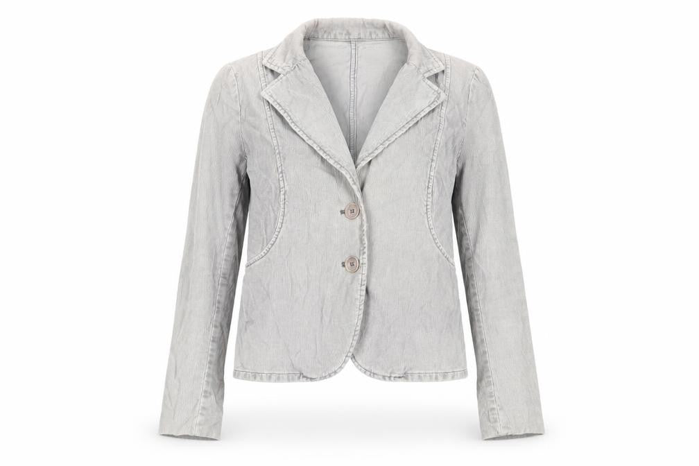 Womens UK Size 12  FCUK Grey Cotton Jacket