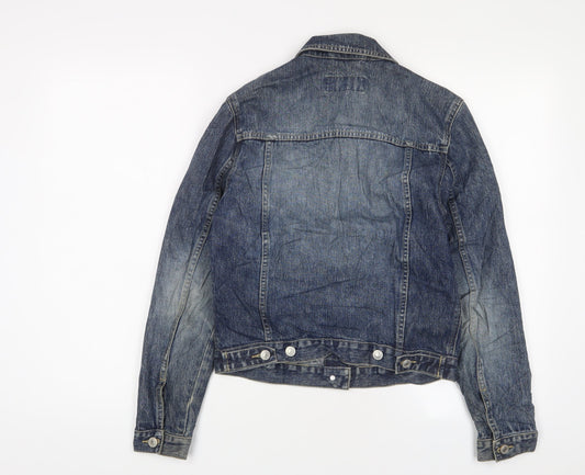 NEXT Womens Blue Jacket Size 8 Button