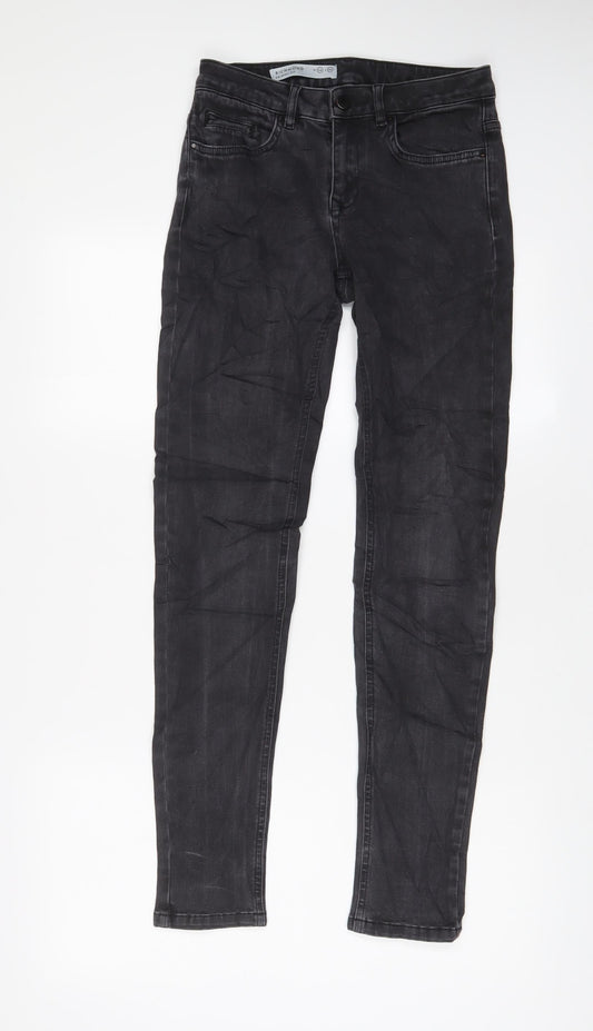 Richmond Womens Grey Cotton Skinny Jeans Size 24 in L30 in Regular Zip - Pockets