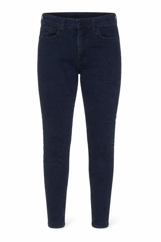 French Connection Womens Blue Cotton Skinny Jeans Size 8 L30 in Regular Zip