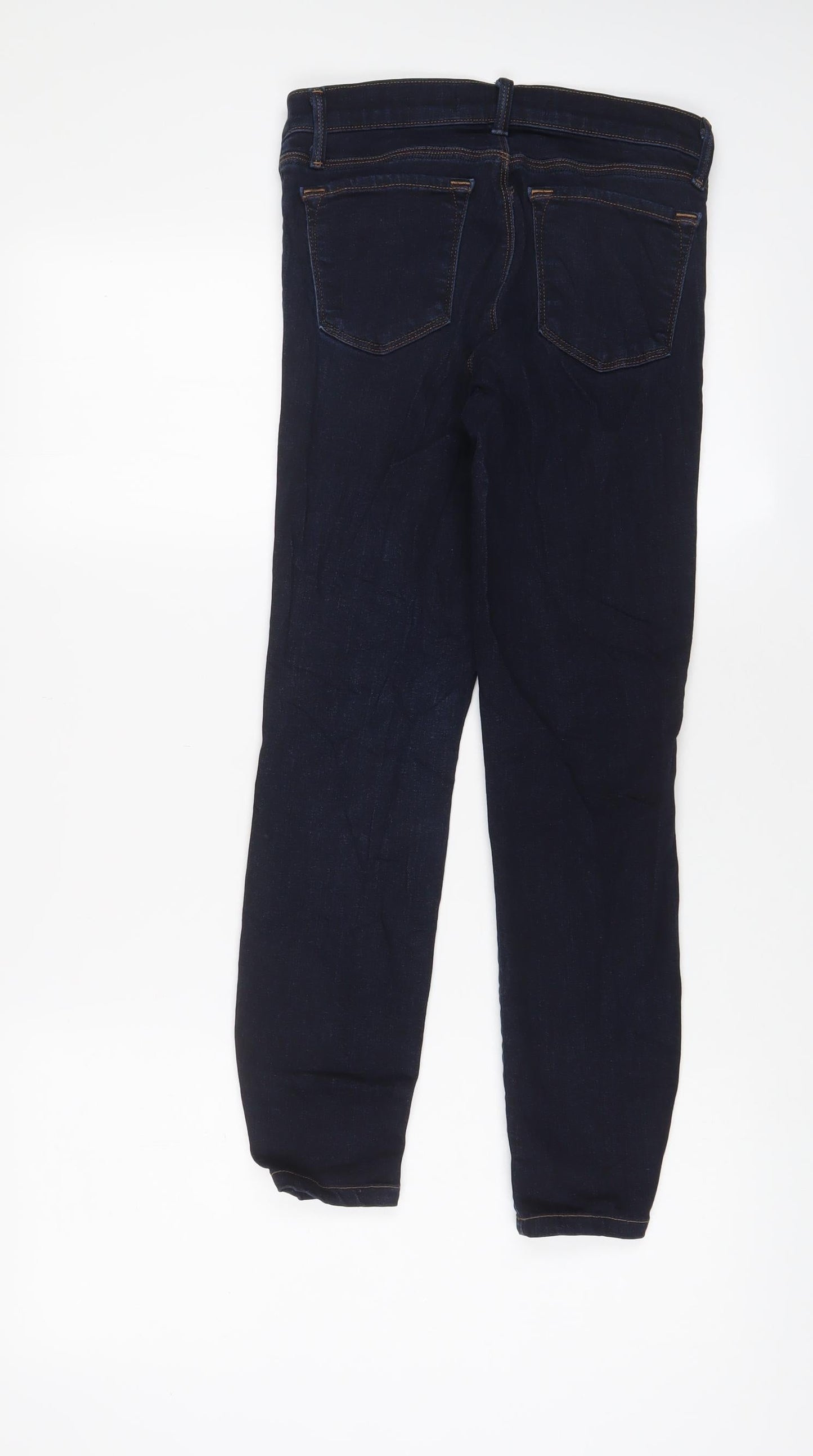 J.BRAND Womens Blue Cotton Skinny Jeans Size 25 in L24 in Regular Zip - Pockets