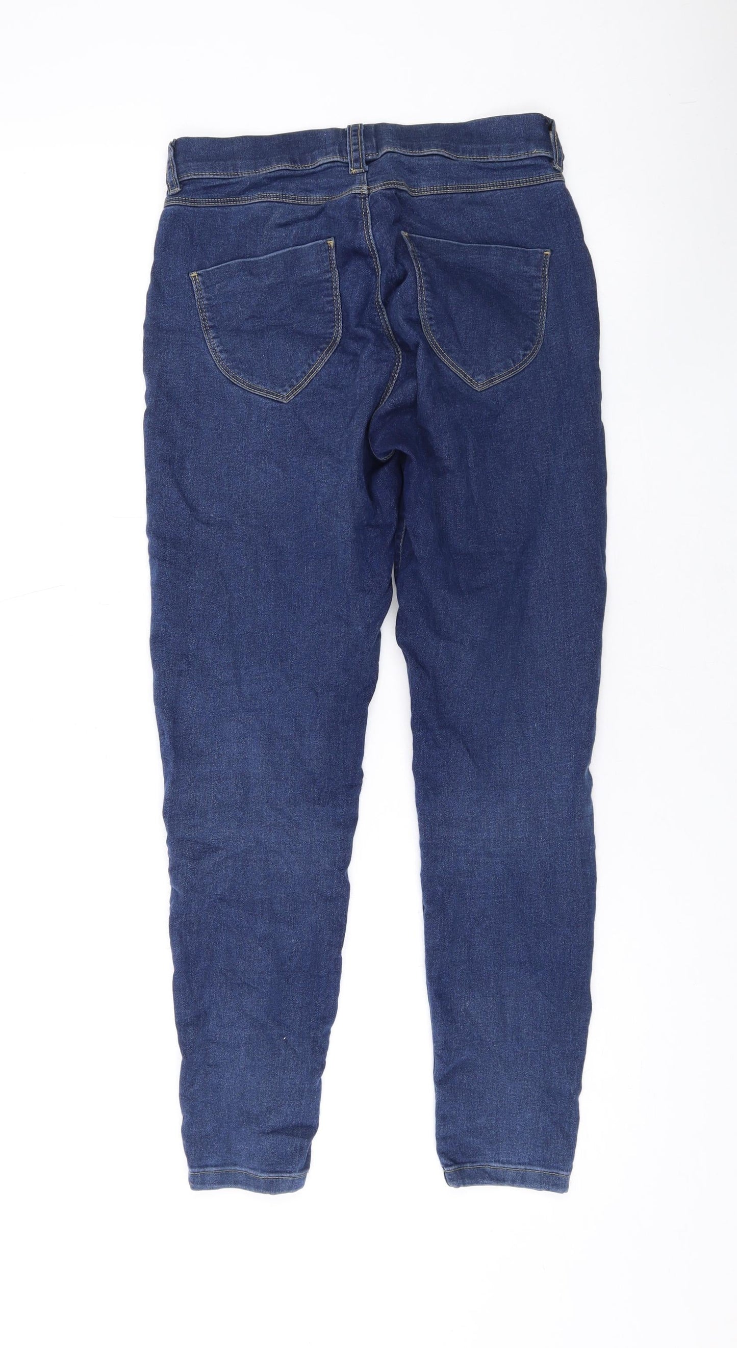 Dorothy Perkins Womens Blue Cotton Jegging Jeans Size 6 L25 in Regular