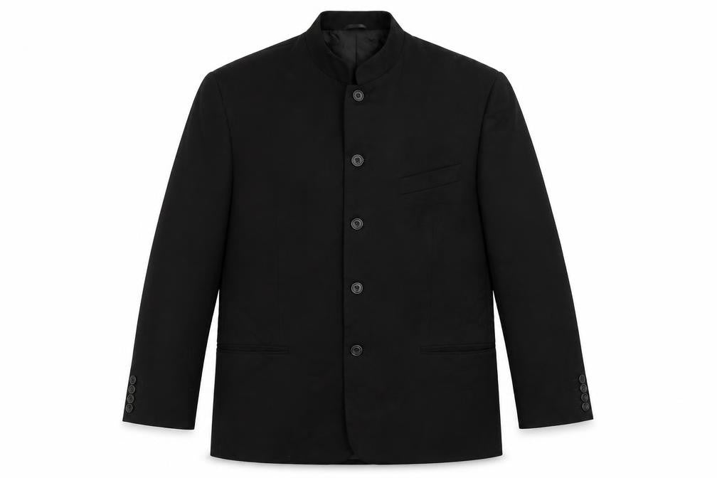 Sequel Mens Black Polyester Jacket Suit Jacket Size 42 Regular