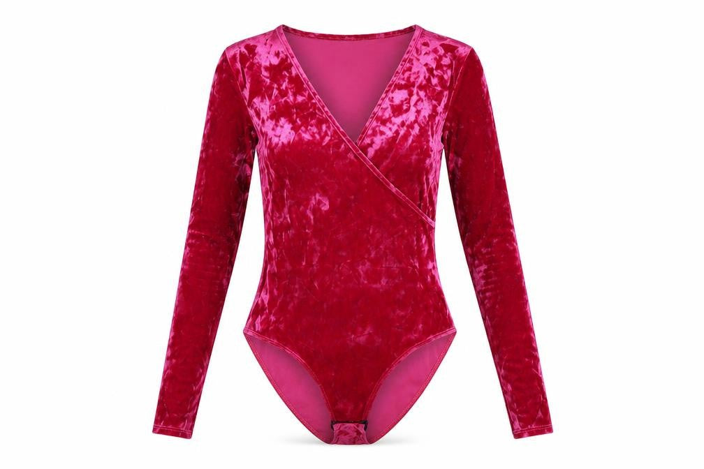 Nobody's Child Womens Pink Polyester Bodysuit One-Piece Size 8 Snap