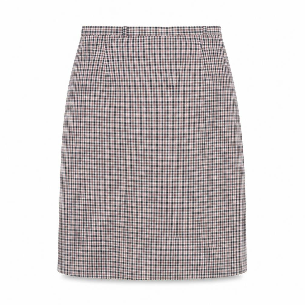 Marks and Spencer Womens Multicoloured Plaid Polyester A-Line Skirt Size 14 Zip