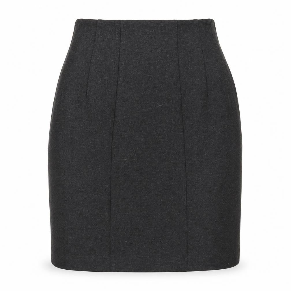 Marks and Spencer Womens Grey Viscose A-Line Skirt Size 6