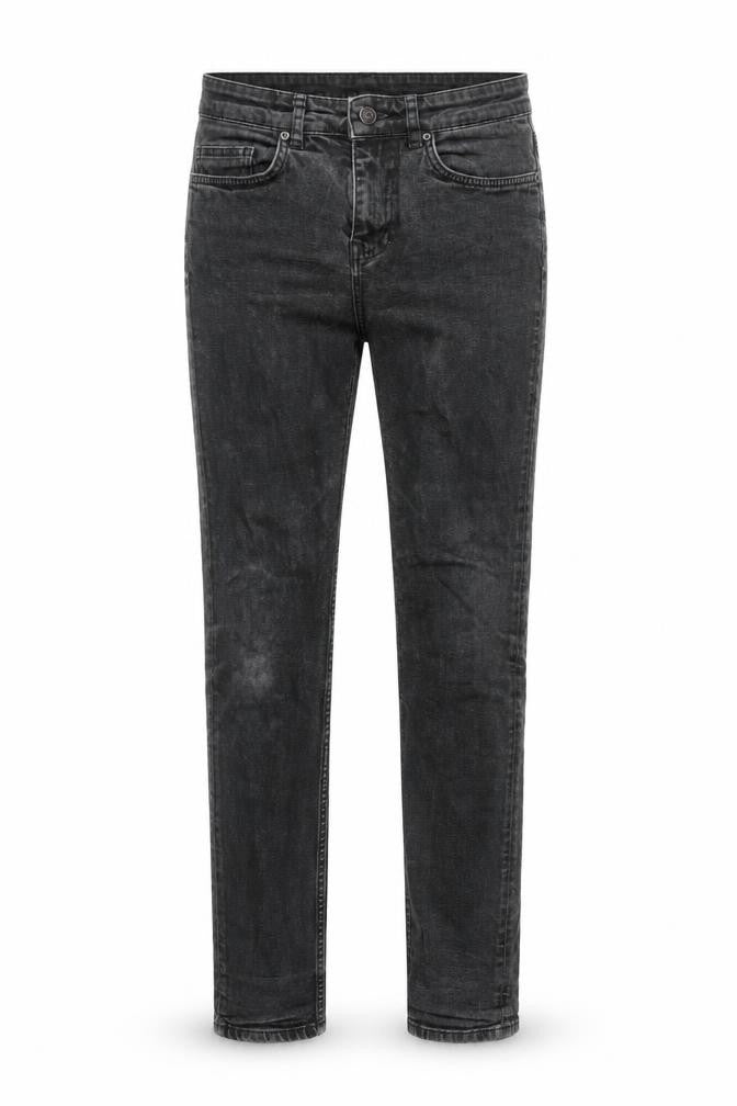 Loom Mens Beige Cotton Straight Jeans Size 28 in L29 in Slim Zip - Pockets