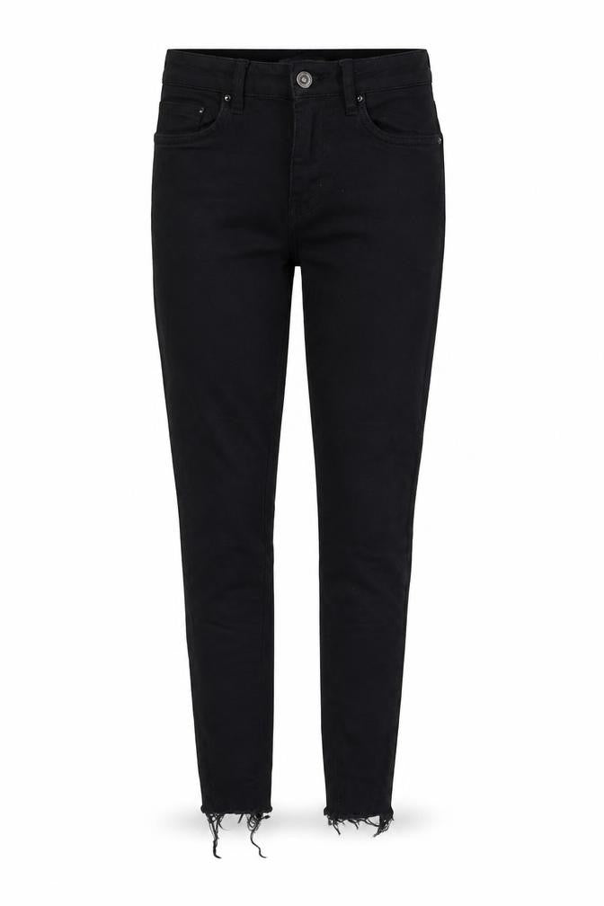 Queen Hearts Womens Black Cotton Skinny Jeans Size XS L27 in Regular Zip