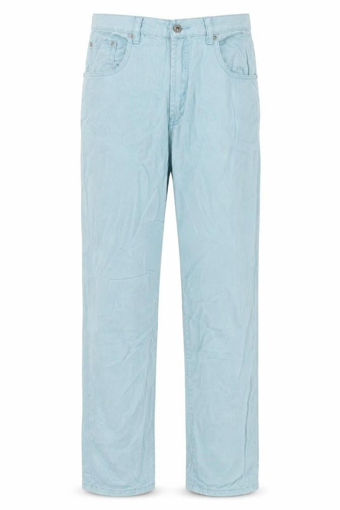Western Trading Womens Blue Cotton Straight Jeans Size 12 L30 in Regular Zip