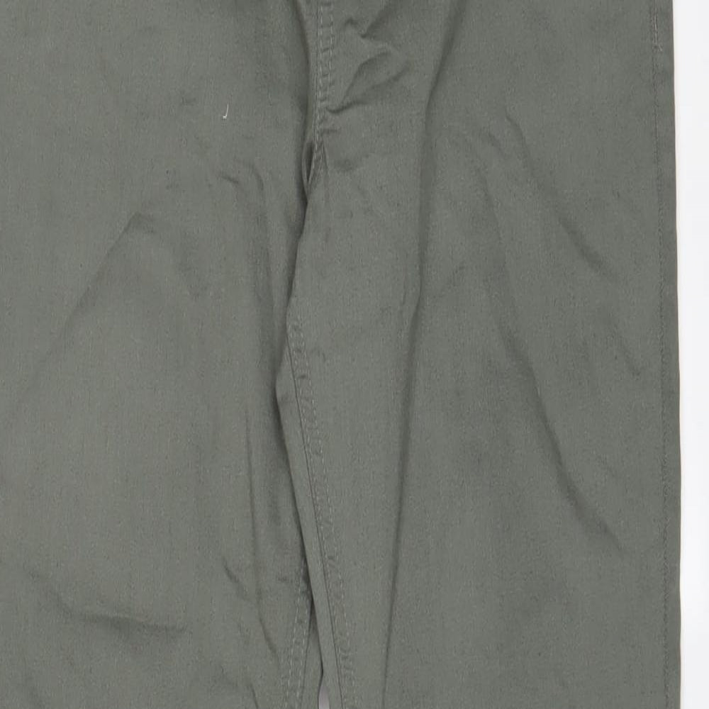 Marks and Spencer Womens Red Cotton Jegging Jeans Size 12 L28 in Regular