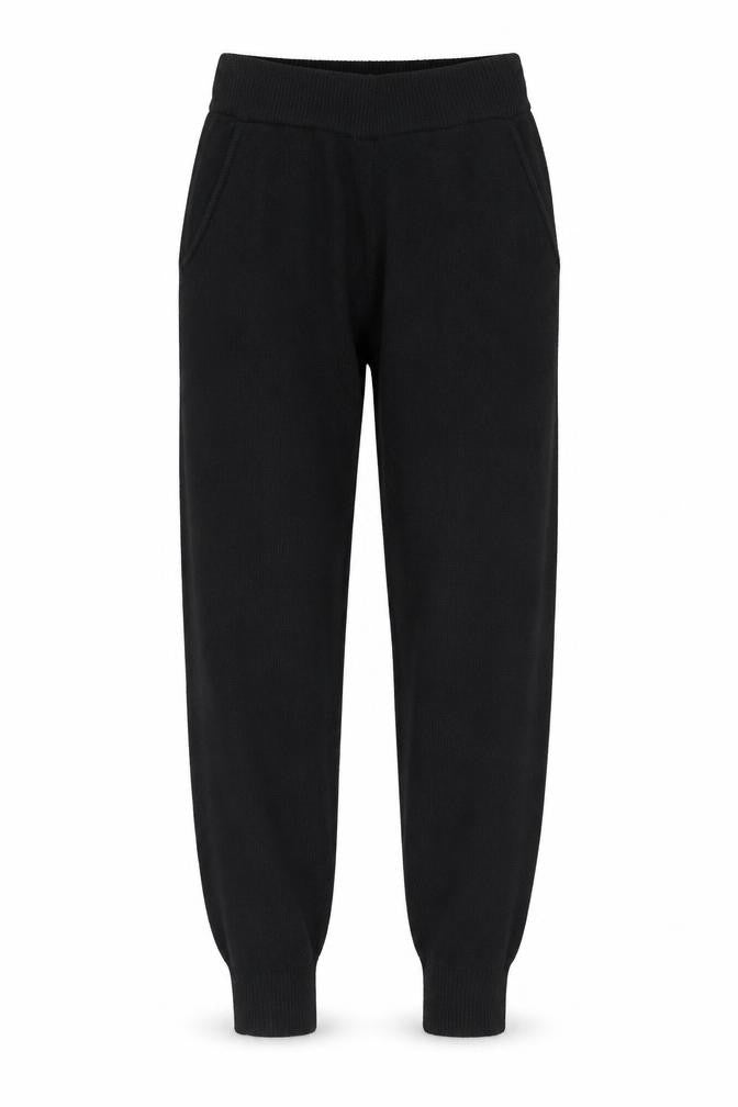 Jack Wills Womens Black Polyester Trousers Size 10 L28 in Regular