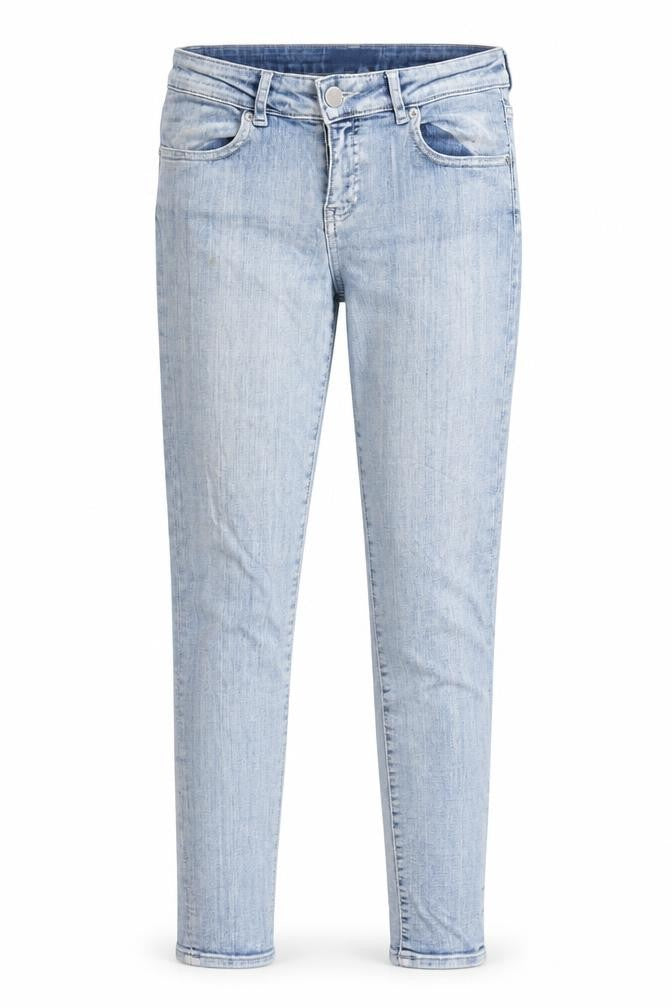 Waredenim Womens Blue Cotton Skinny Jeans Size 10 L30 in Regular Zip - Pockets