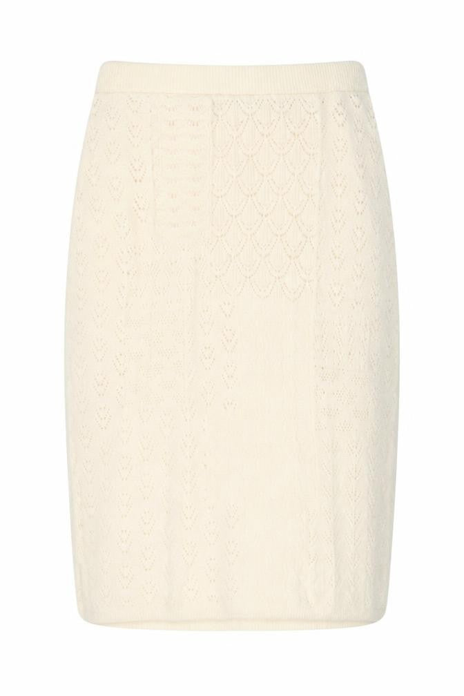 Marks and Spencer Womens Beige Acrylic A-Line Skirt Size XL