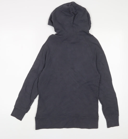 Pineapple Womens Grey Cotton Pullover Hoodie Size XS Pullover