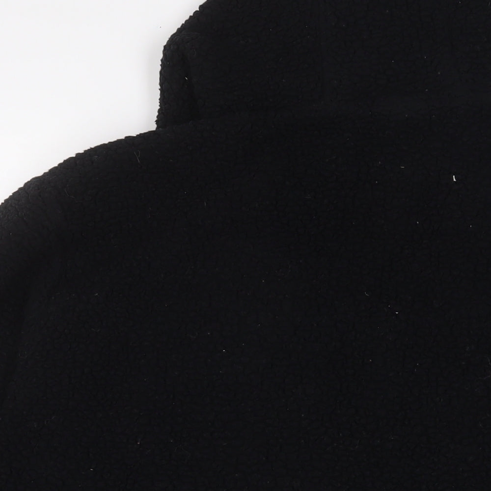 ellesse Womens Black Polyester Pullover Hoodie Size S Pullover - Logo, Embroidered