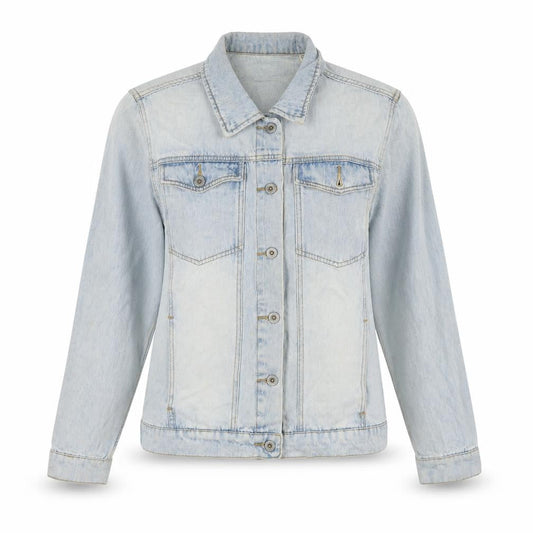 Womens UK Size 14  Jack Wills Blue Cotton Jacket