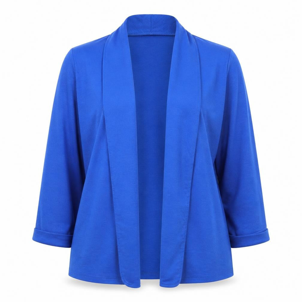 S21 Originals Womens Blue V-Neck Polyester Cardigan Jumper Size 18