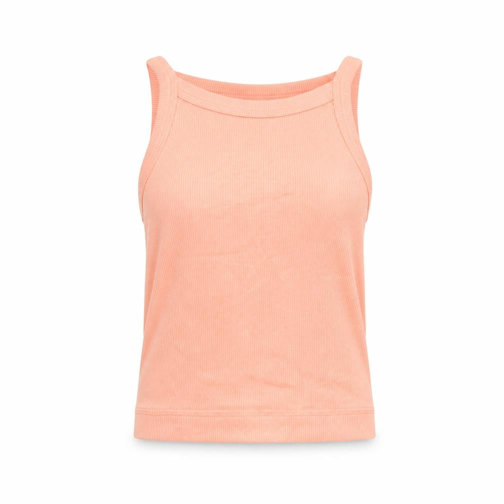 Marks and Spencer Womens Pink Cotton Basic Tank Size XS Round Neck
