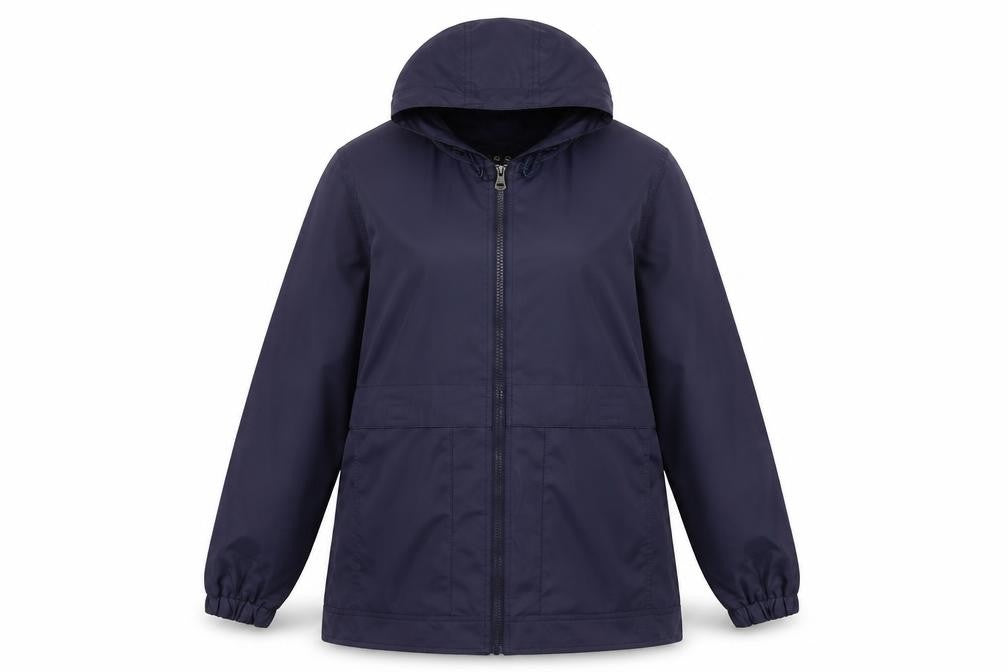 Boohoo Womens Blue Jacket Size 8 Zip
