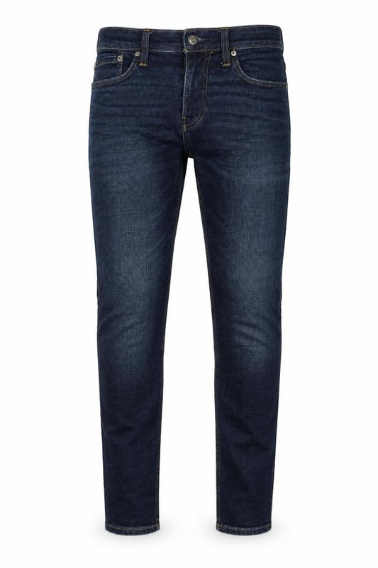 Hollister Mens Blue Cotton Skinny Jeans Size 28 in L30 in Regular Zip