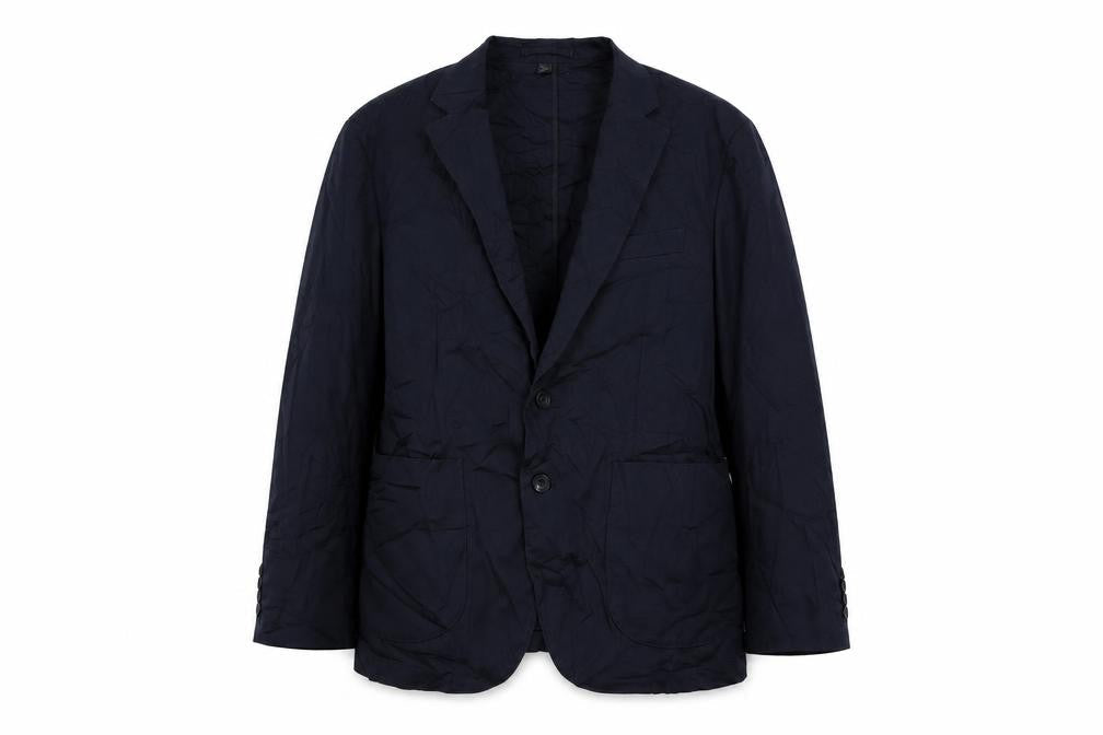 Marks and Spencer Mens Blue Cotton Jacket Blazer Size 40 Regular