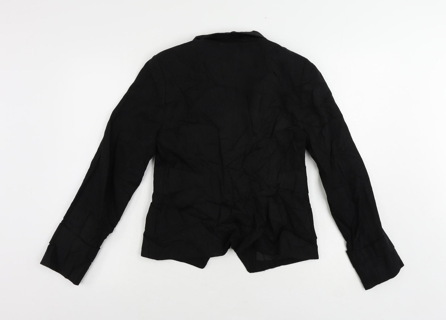 ASOS Womens Black Jacket Blazer Size 12 Button