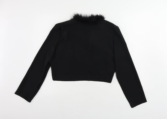Opera by Richards Womens Black Jacket Size 14 - Open