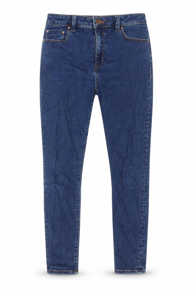 ASOS Mens Blue Cotton Skinny Jeans Size 28 in L28 in Regular Zip