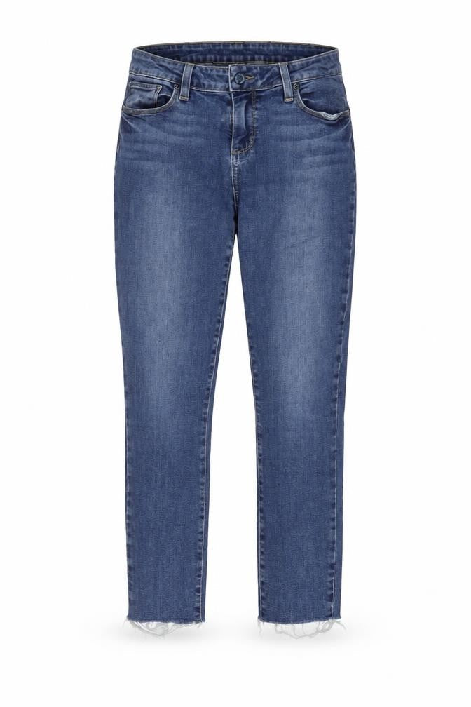 Paige Womens Blue Cotton Cropped Jeans Size 29 in L24 in Regular Zip