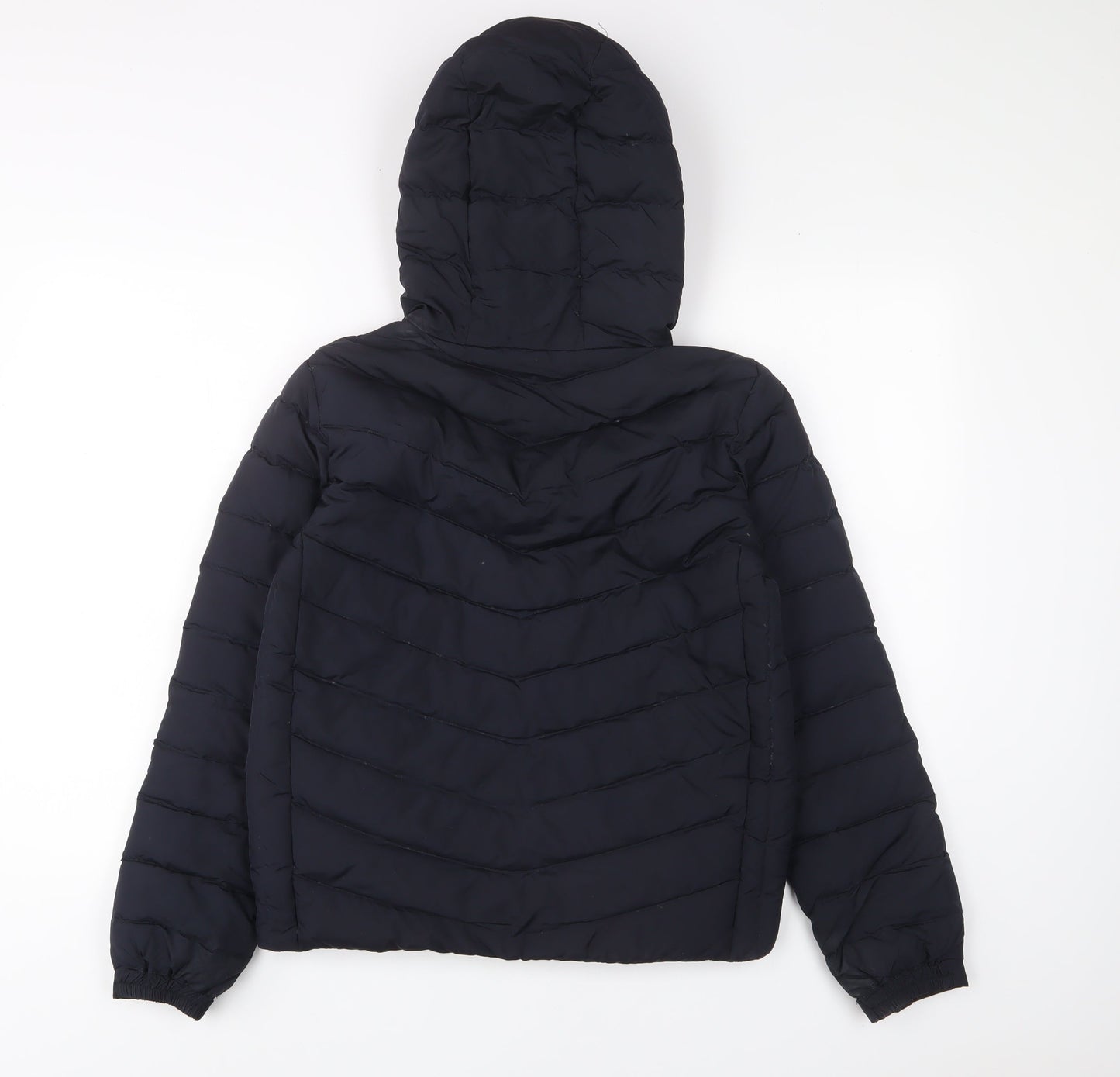 Gap Womens Blue Quilted Coat Size XS Zip - Pockets