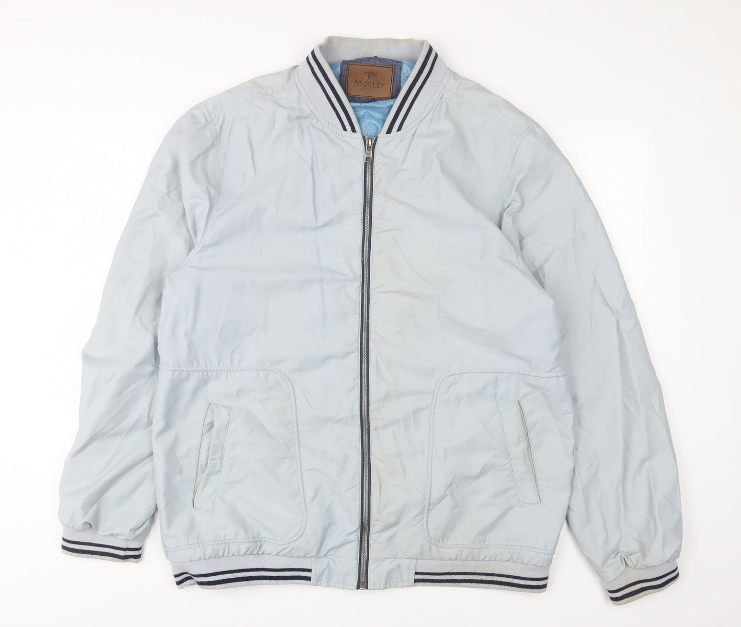 Helen Morley Womens Grey Jacket Size XL Zip - Pockets