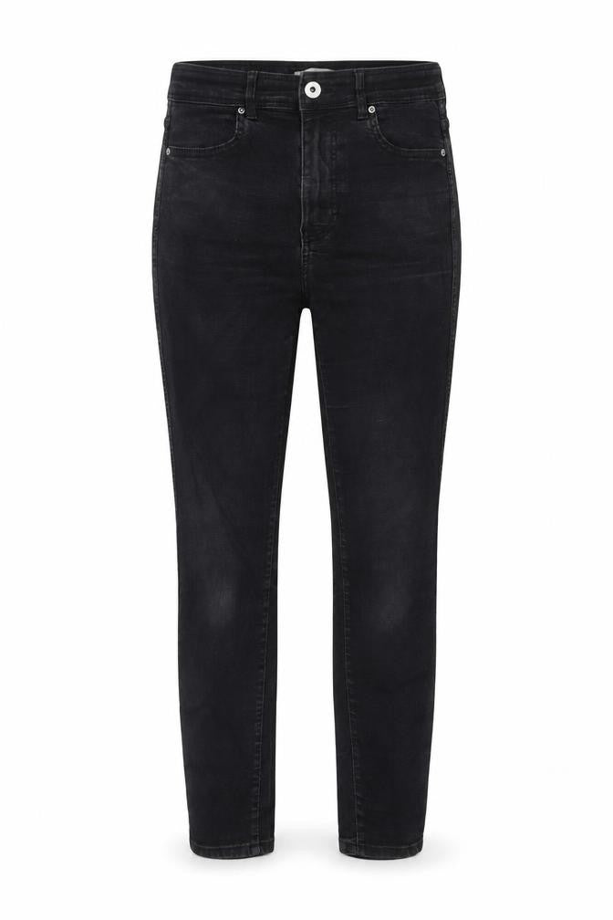 H&M Womens Black Cotton Skinny Jeans Size M L27 in Regular Zip