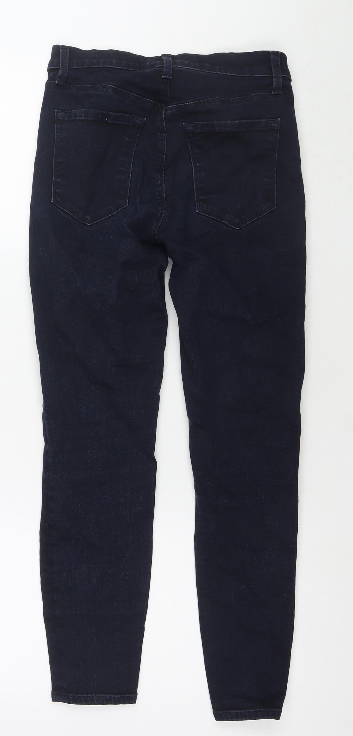 J Brand Womens Blue Cotton Skinny Jeans Size 26 L24 in Regular Zip