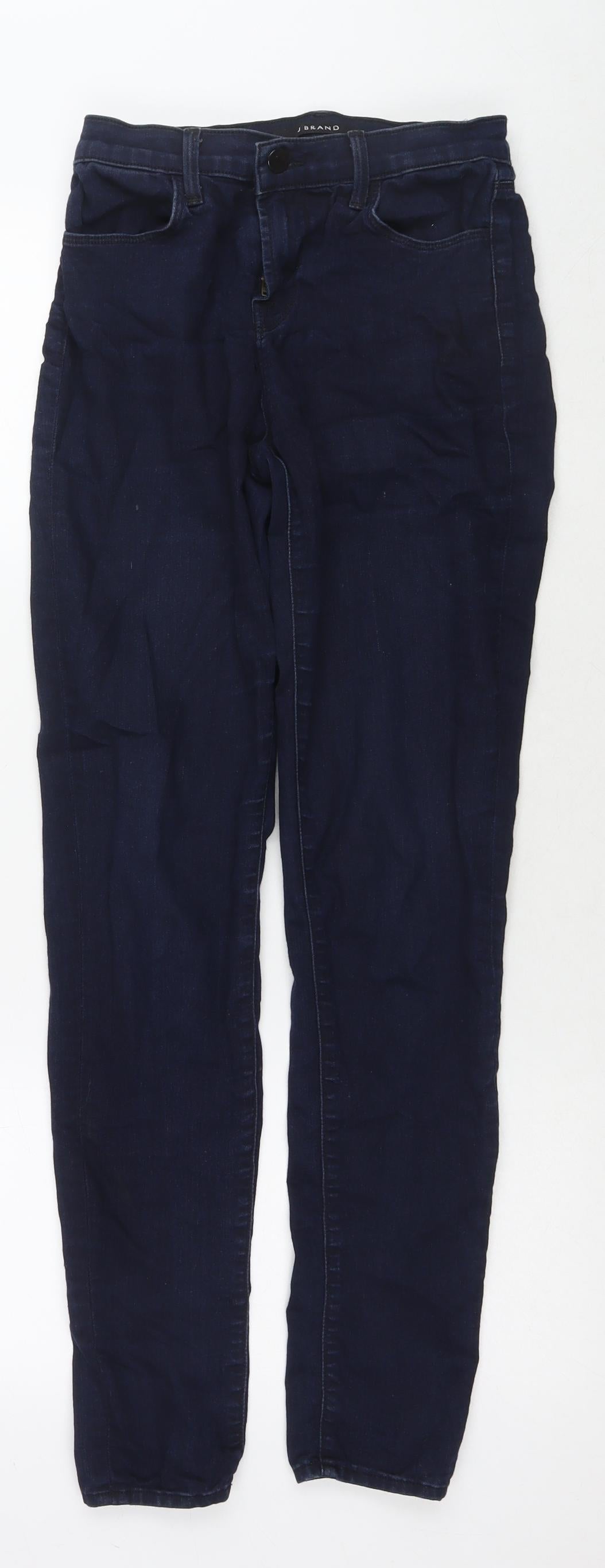 J Brand Womens Blue Cotton Skinny Jeans Size 26 in L30 in Regular Zip