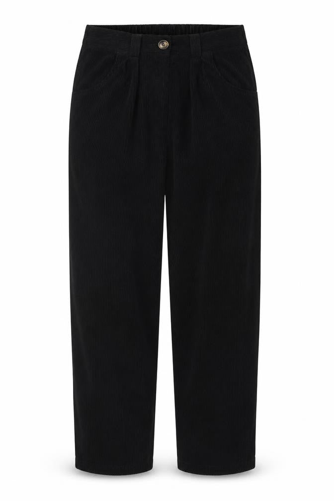 JB Womens Black Polyester Trousers Size M L27 in Regular Zip
