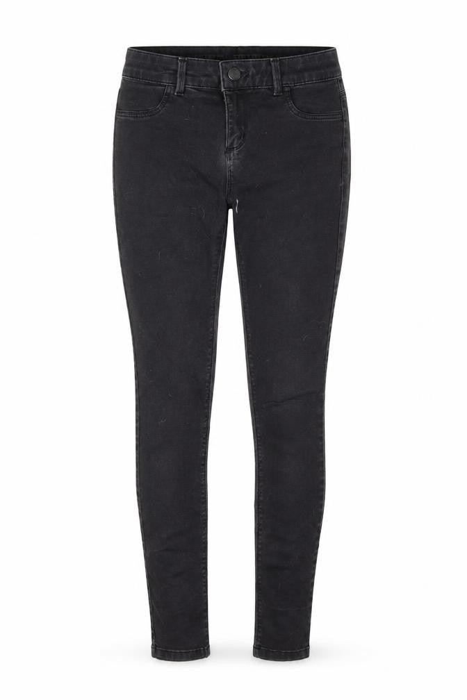 Oasis Womens Black Cotton Skinny Jeans Size 10 L29 in Regular Zip