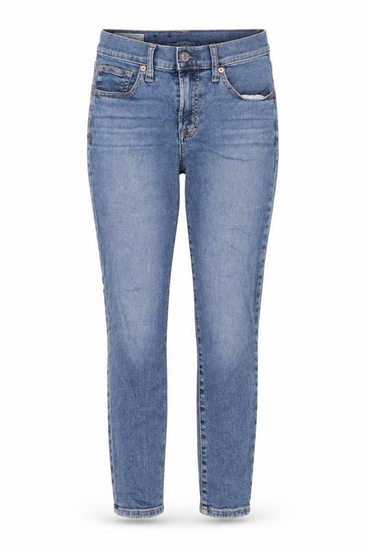 Gap Womens Blue Cotton Skinny Jeans Size 29 in L22 in Regular Zip