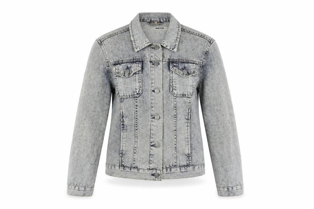 Topshop Womens Blue Jacket Size 10 Button