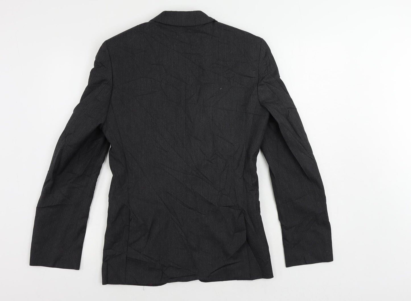 Marks and Spencer Mens Grey Polyester Jacket Suit Jacket Size 34 Regular