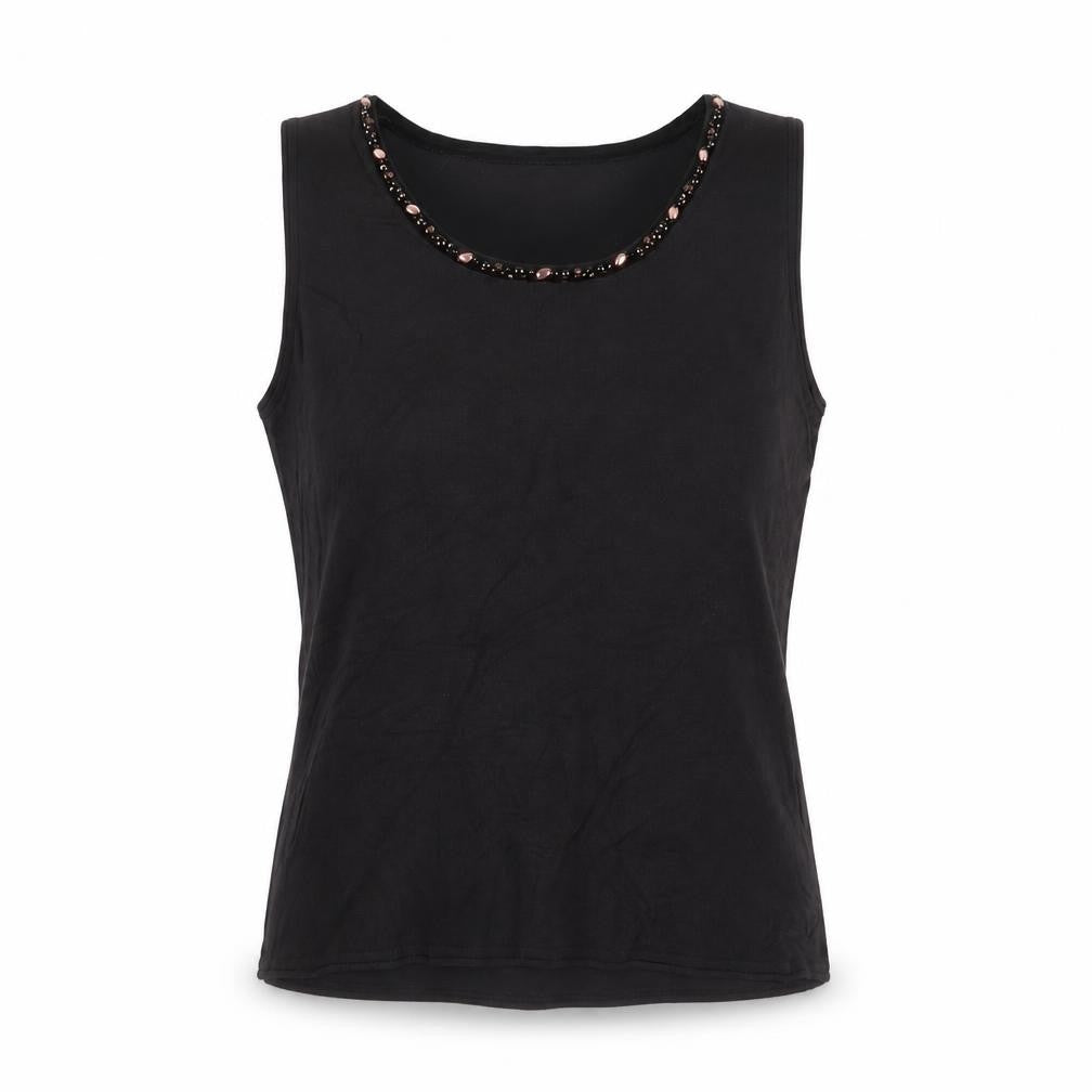 Womens UK Size 12 Betty Barclay Brown Viscose Tank
