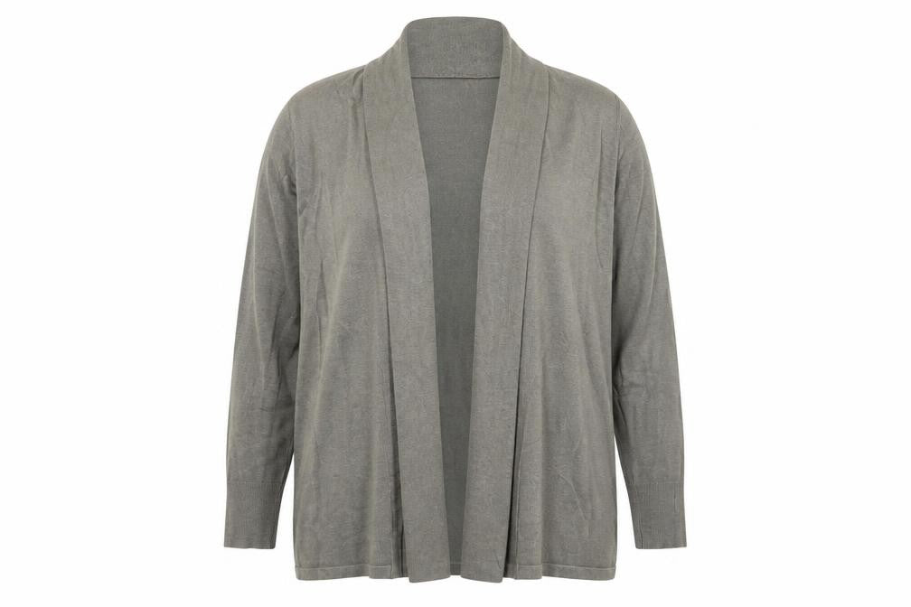 Classics Womens Green V-Neck Viscose Cardigan Jumper Size 18 - Open