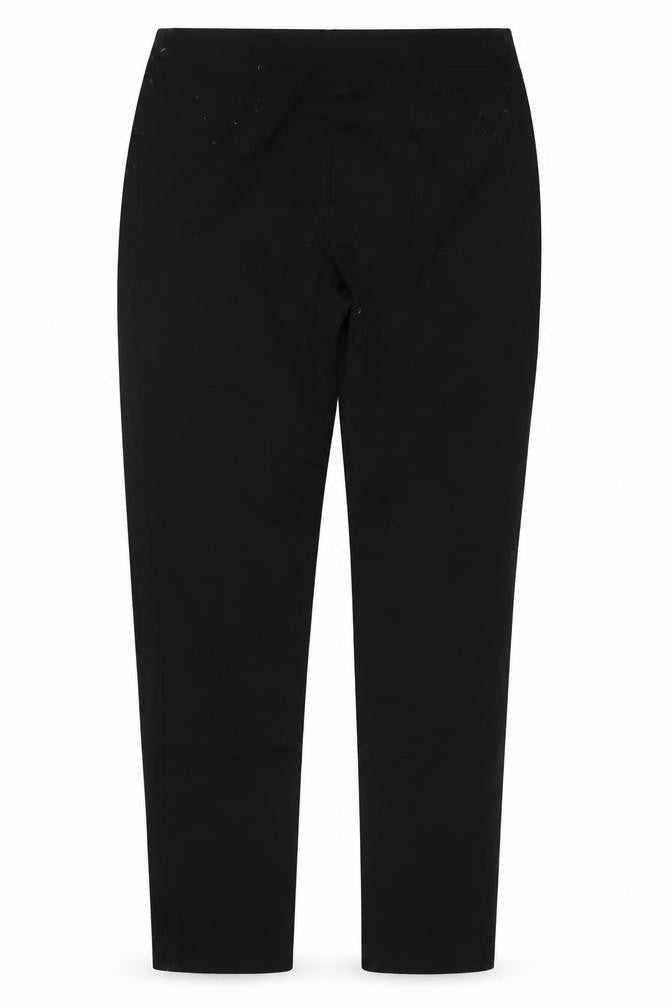Marks and Spencer Womens Black Polyester Blend Trousers Size 32 in L29 in Regular