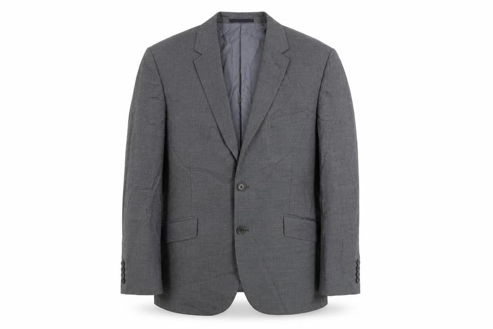 Marks and Spencer Mens Grey Polyester Jacket Suit Jacket Size 42 Regular