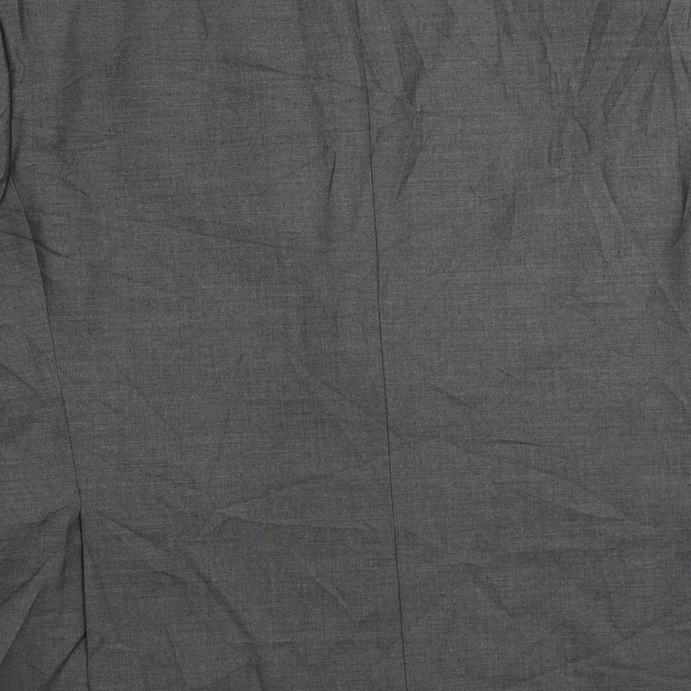 Marks and Spencer Mens Grey Polyester Jacket Suit Jacket Size 42 Regular