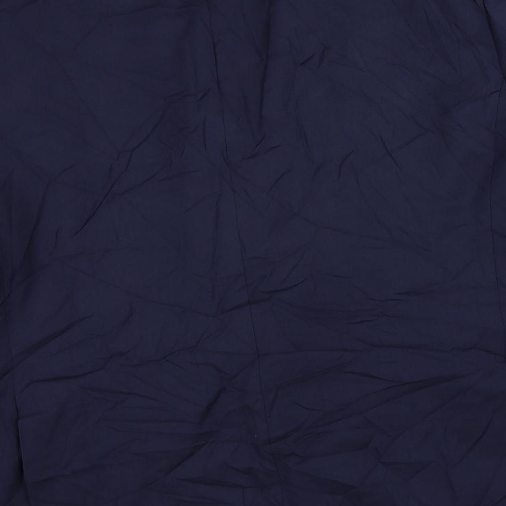 Marks and Spencer Mens Blue Polyester Jacket Suit Jacket Size 44 Regular
