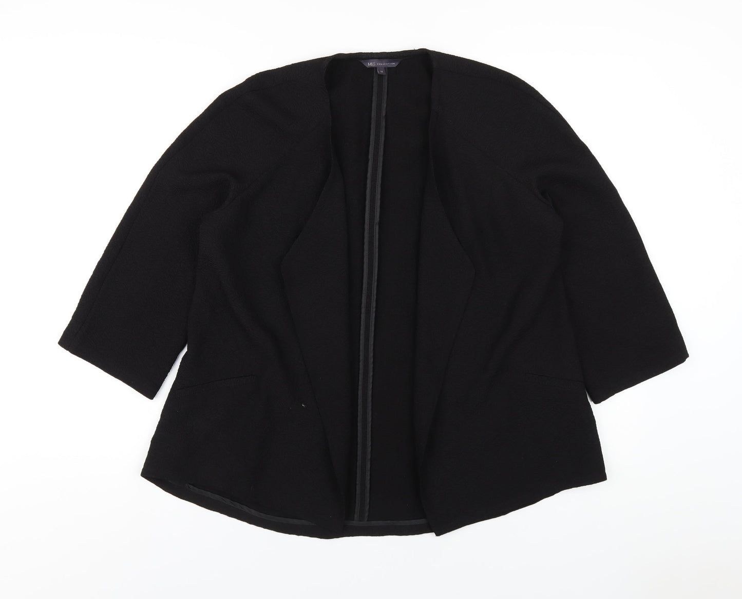 Marks and Spencer Womens Black Jacket Size 12